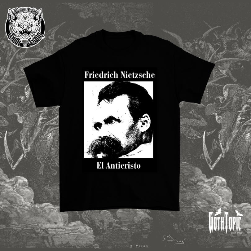 Playera Nietzsche El anticristo