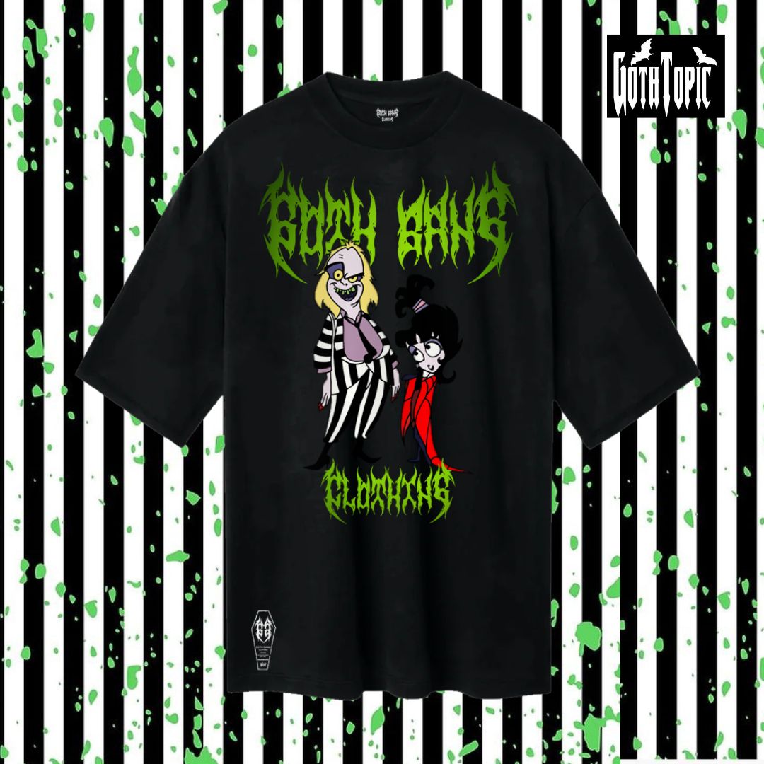 PLAYERA OVERSIZE BEETLEJUICE