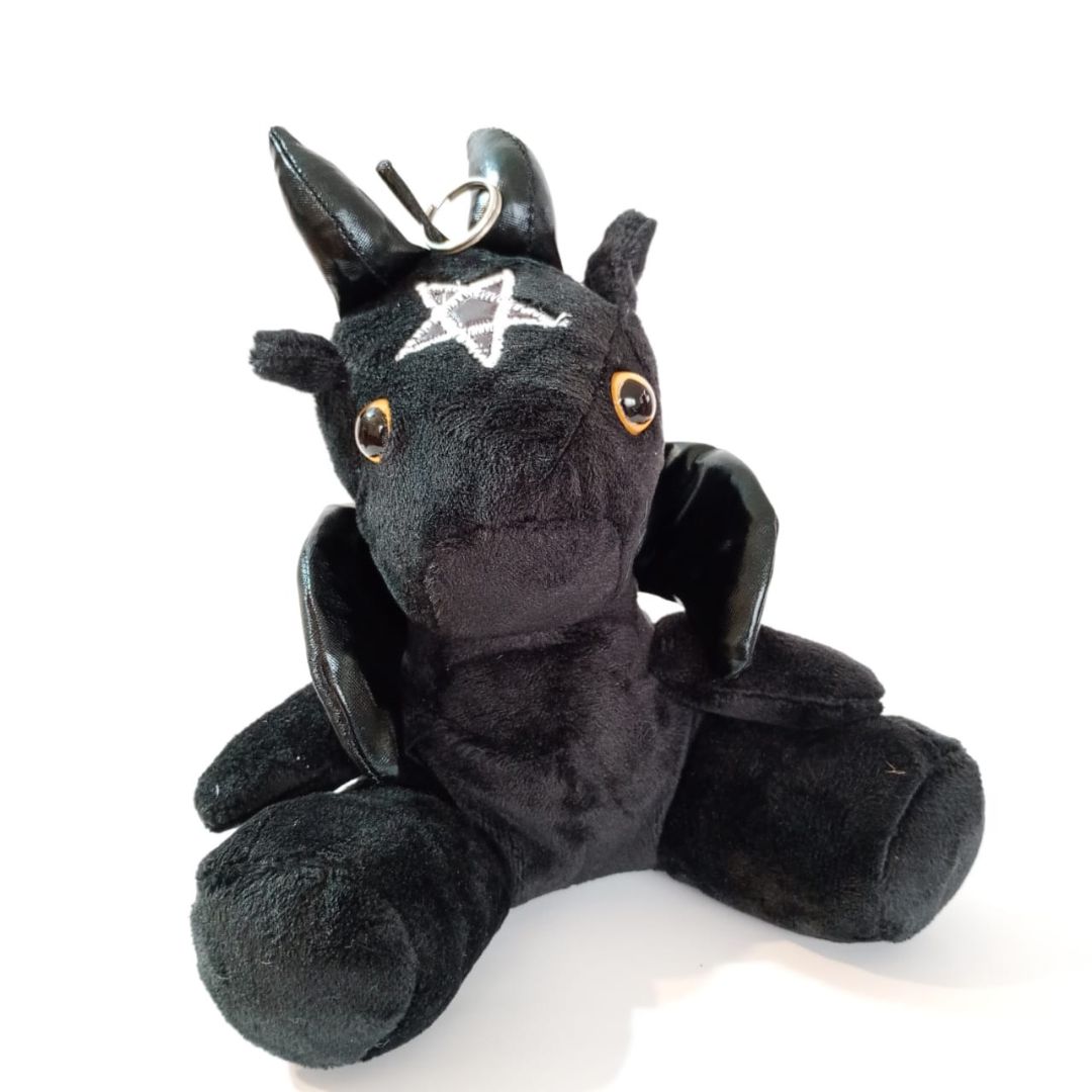 LLAVERO DE BAPHY PELUCHE NEGRO